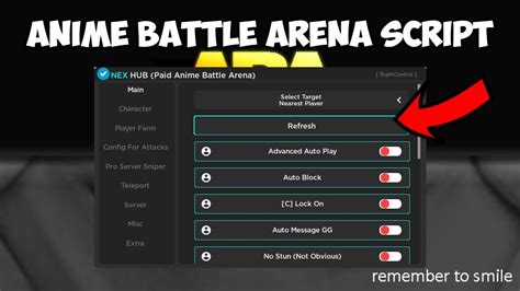 anime battle arena|anime battle arena script.